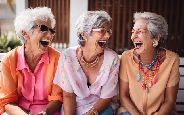 Senior reviewing retirement plan with advisor