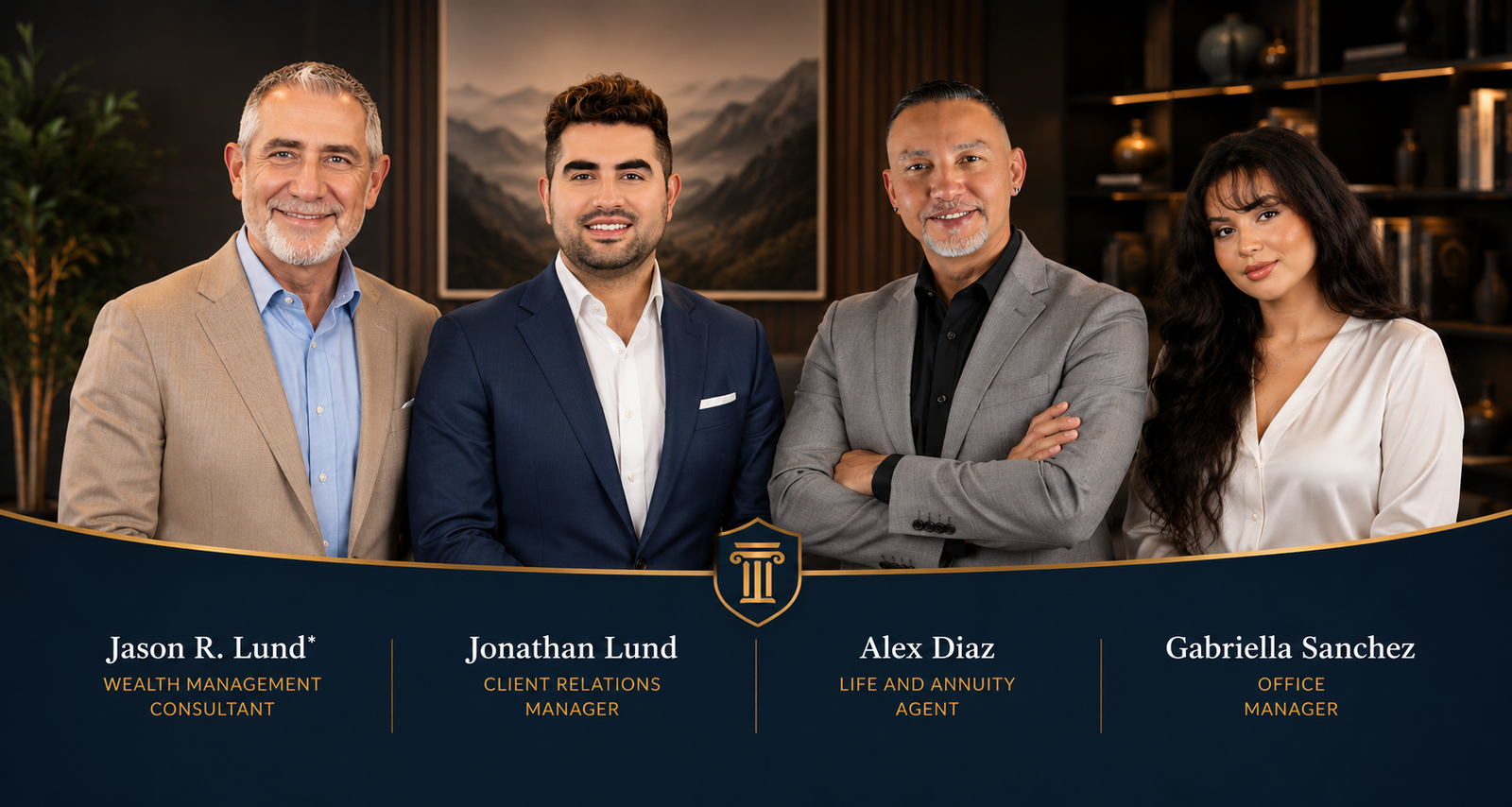Lund Financial Management team showcase